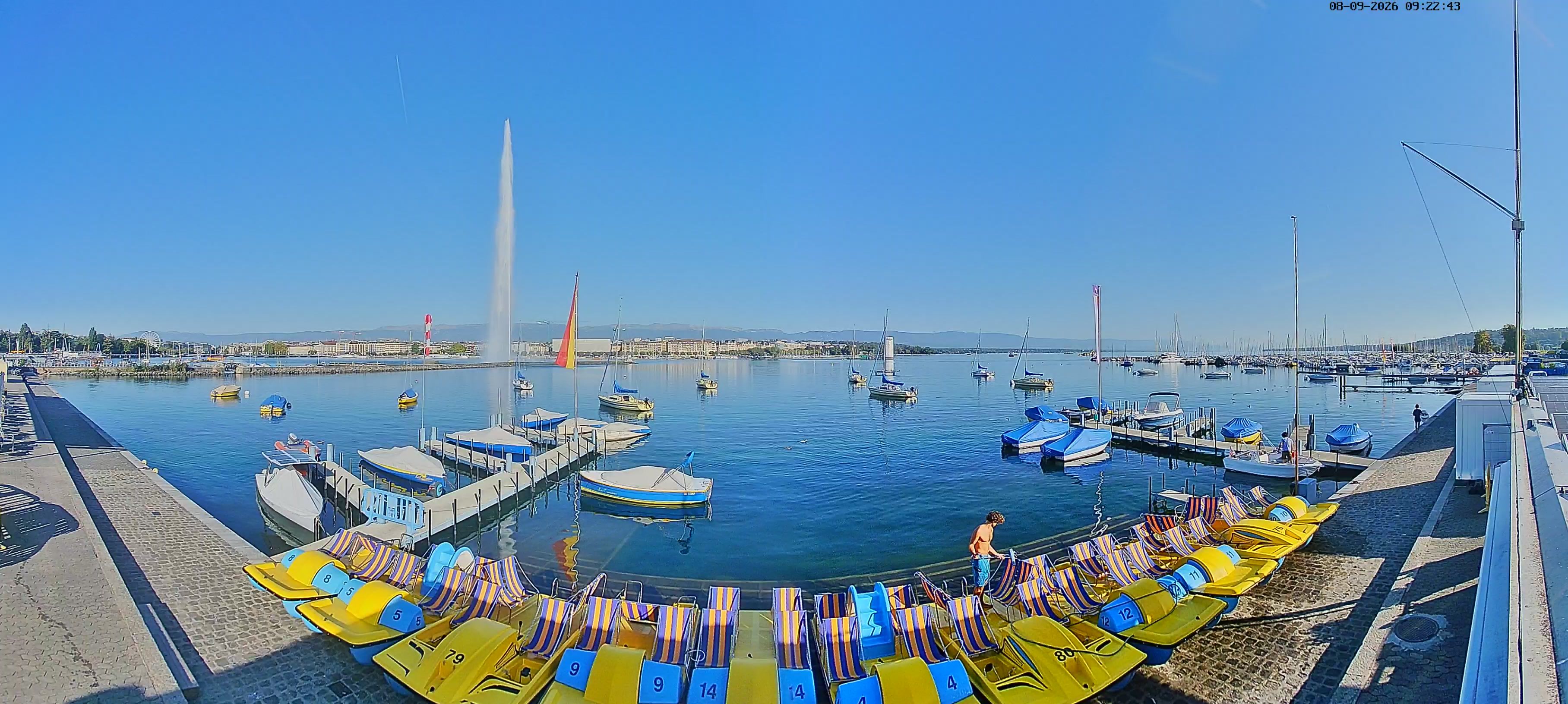 Genf: Eaux-Vives: Genève - Les Corsaires Léman