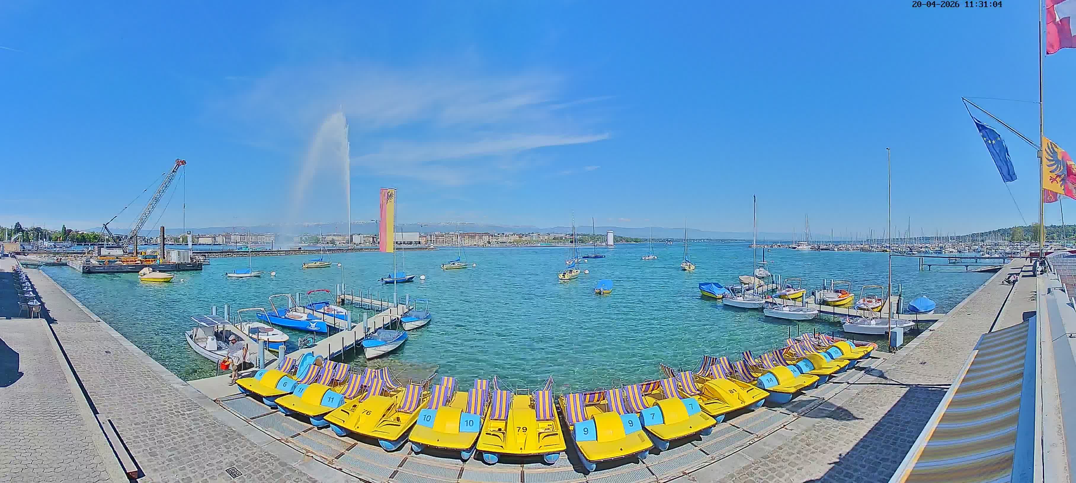 Genf: Eaux-Vives: Genève - Les Corsaires Léman
