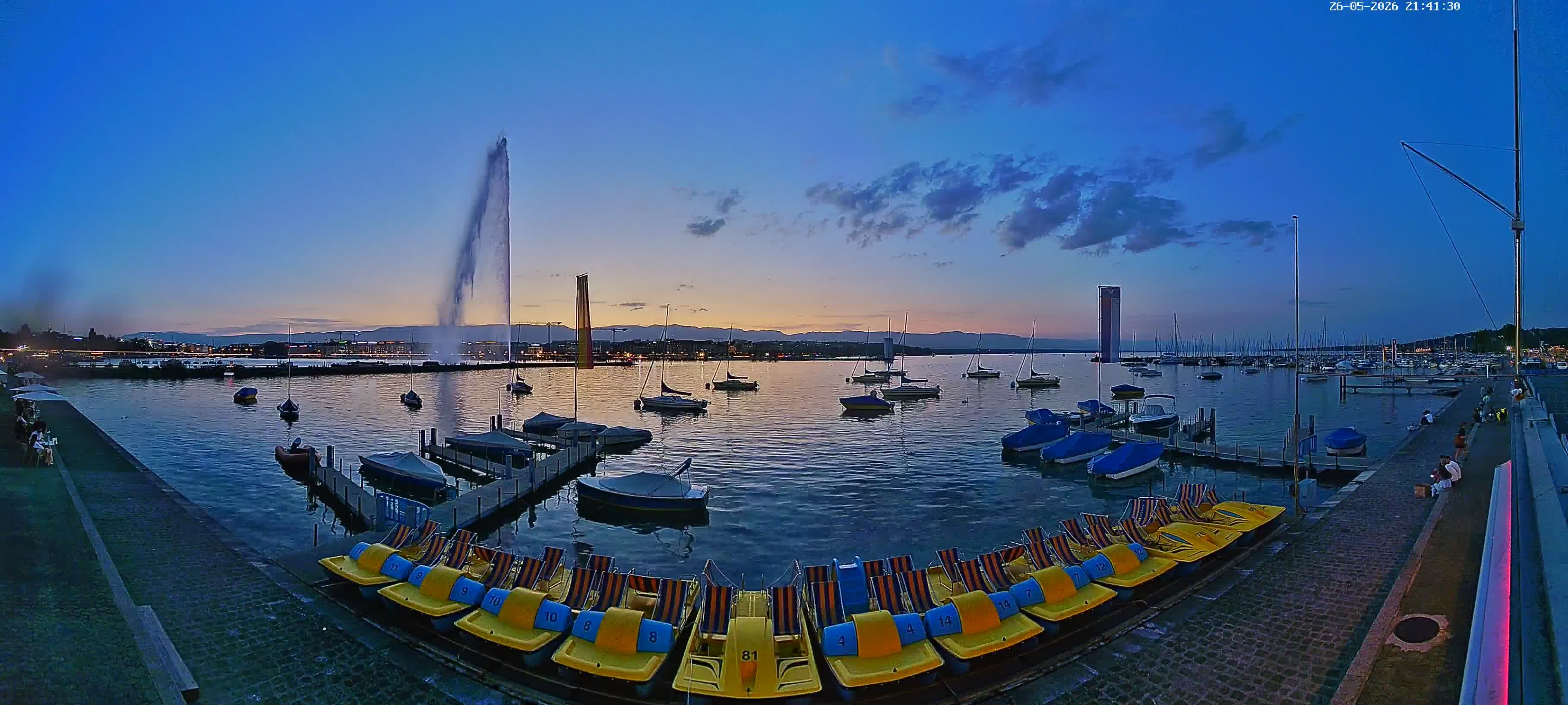 Genf: Eaux-Vives: Genève - Les Corsaires Léman
