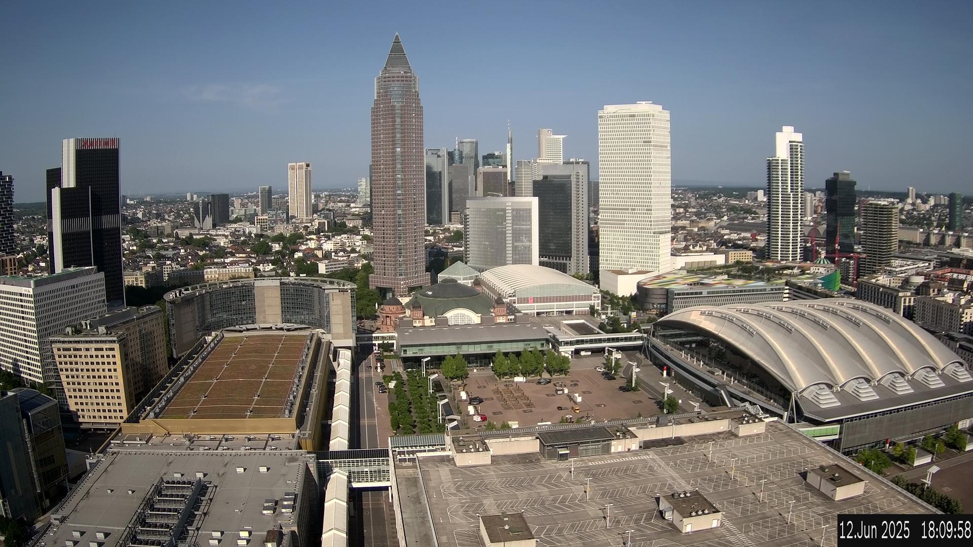 Frankfurt City: MesseTurm View Webcam