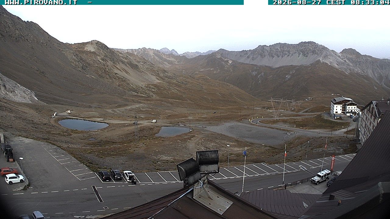 Traffic Cam Stilfs - Stelvio: PASSO - WEBCAM
