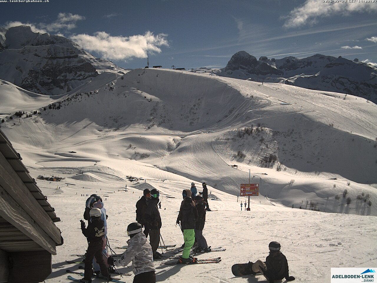 Lenk: Bühlberg, Bergstation 6er SB