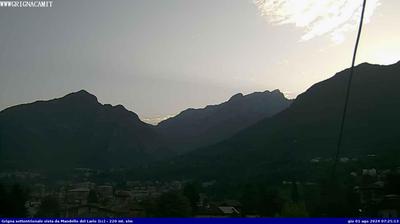 immagine della webcam nei dintorni di Barzio: webcam Mandello del Lario