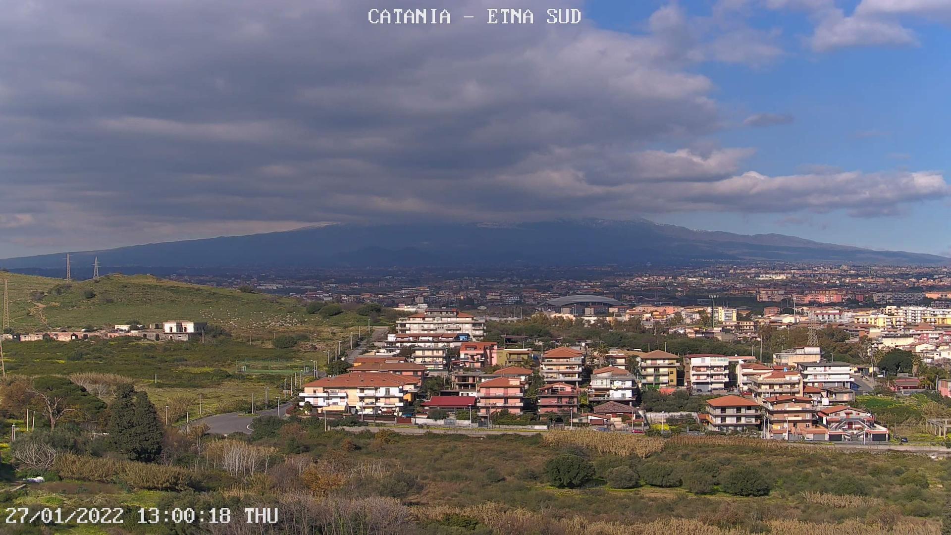 Webcam Catania, Etna - Telegrafovecchio Telecomunicazioni