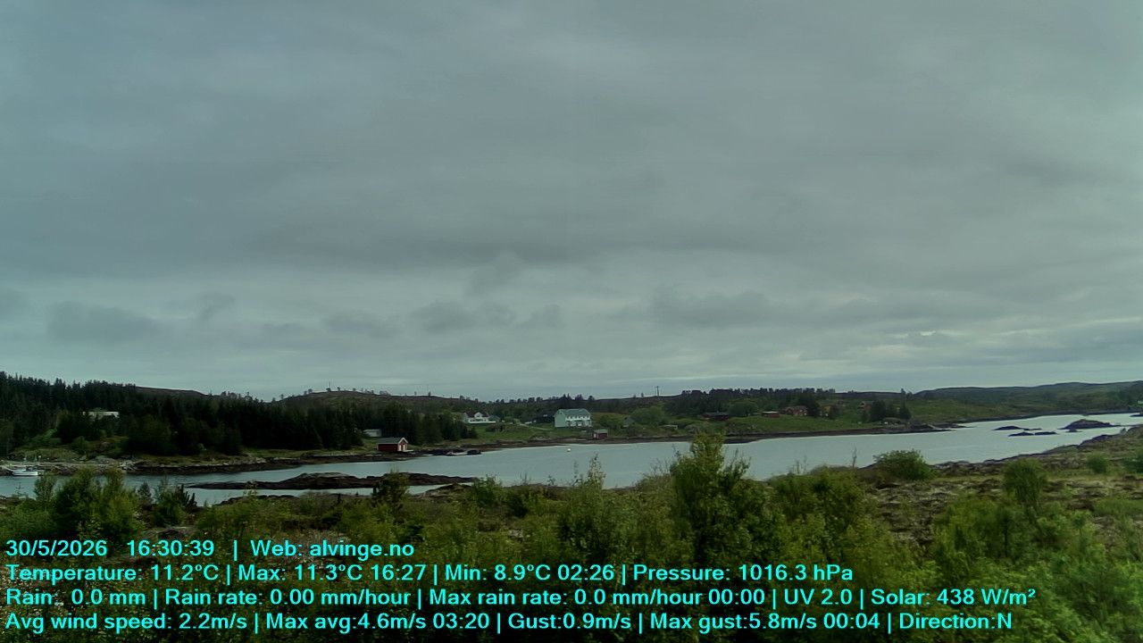 Webcam Svellingen, Frøya, Trøndelag, Norwegen