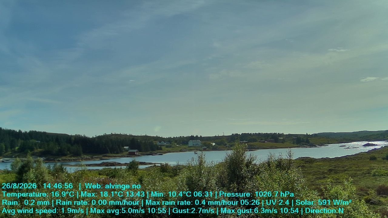 Webcam Svellingen, Frøya, Trøndelag, Norwegen