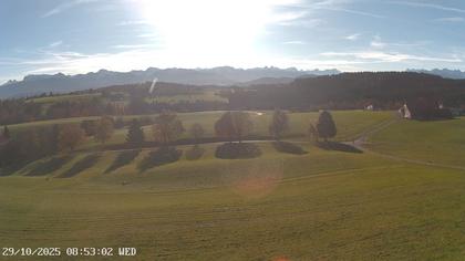 Montpreveyres › Ost: › East: Vue sur les montagnes depuis