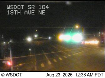 Traffic Cam Mountlake Terrace: SR 104 at MP 30.1: 19th Ave NE