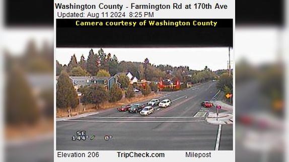 Traffic Cam Durham: Washington County - Farmington Rd at 170th Ave