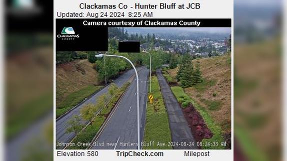 Traffic Cam Rivergrove: Clackamas Co - Hunter Bluff at JCB