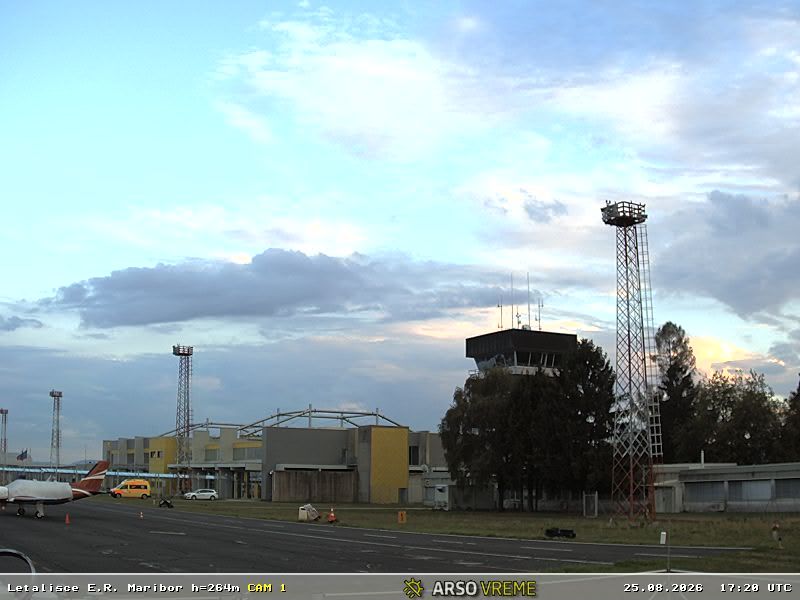 Traffic Cam Hoce-Slivnica › South: Maribor Edvard Rusjan Airport - Hoče-Slivnica - APRON
