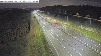 Traffic Cam Norra Hisingen: Jordfallsmotet söderut