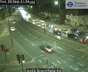 Traffic Cam London: A406 Brentfield Rd