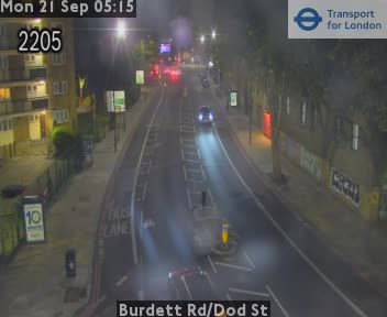 Traffic Cam Heathfield and Waldron: Burdett Rd/Dod St