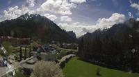 Toblach - Dobbiaco: Apparthotel Germania - Blick auf das H�hlensteintal - Day time