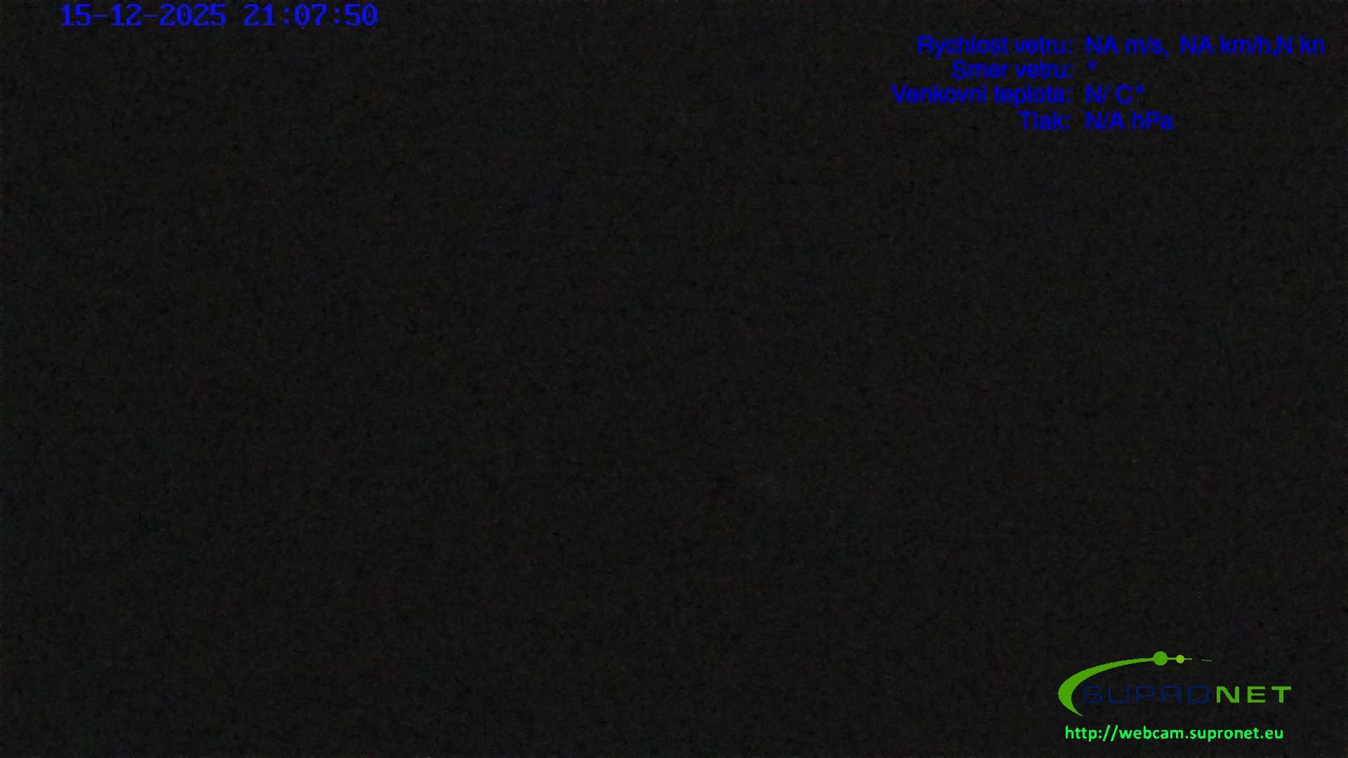 Traffic Cam Vapenice › West: Mikulčin vrch - Česko