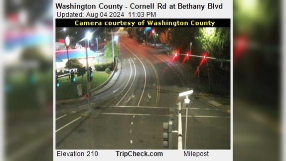 Traffic Cam Durham: Washington County - Cornell Rd at Bethany Blvd