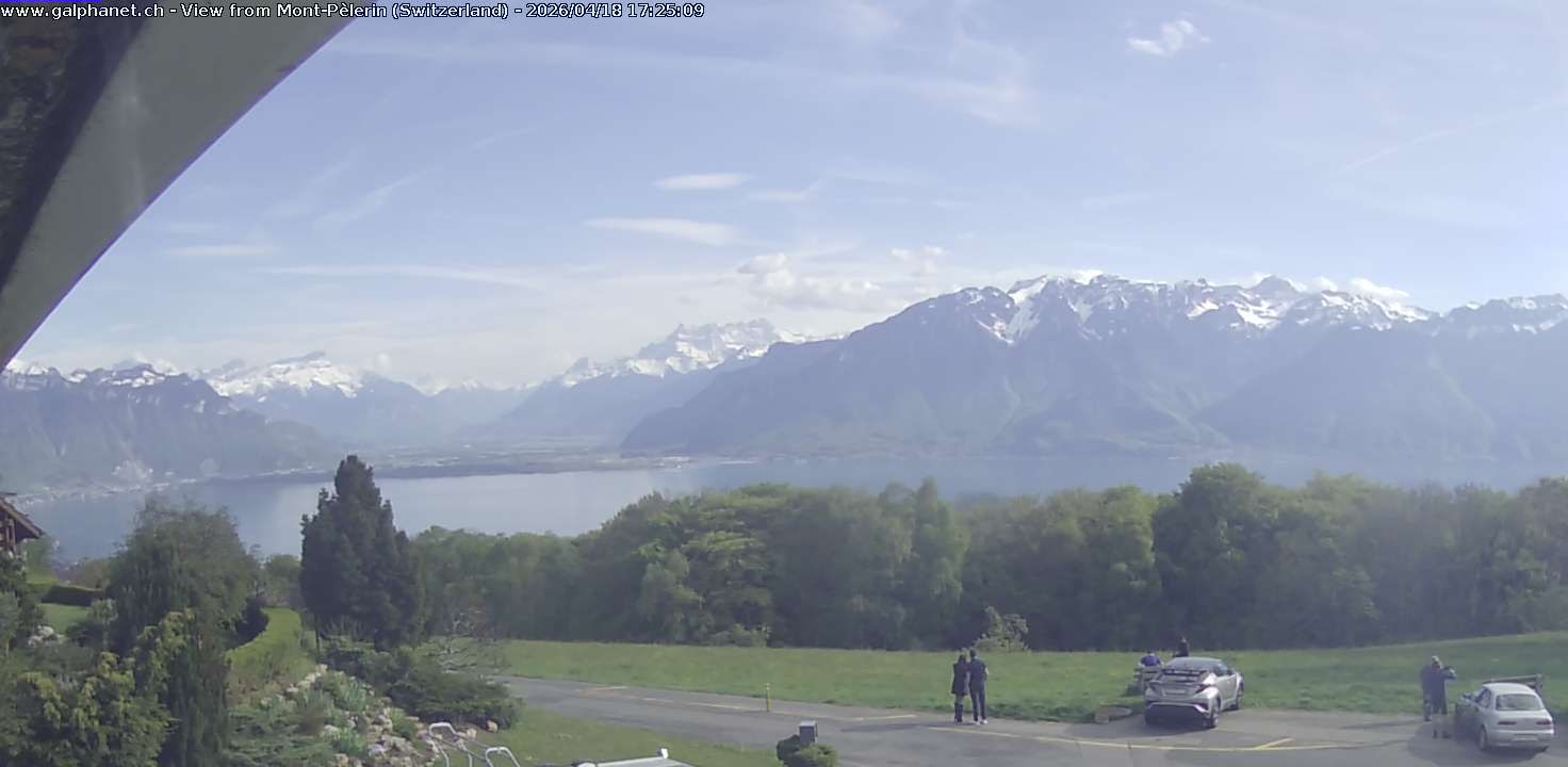 Chardonne › Südosten: Montreux - Valais