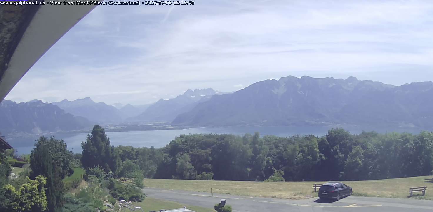 Chardonne › Südosten: Montreux - Valais