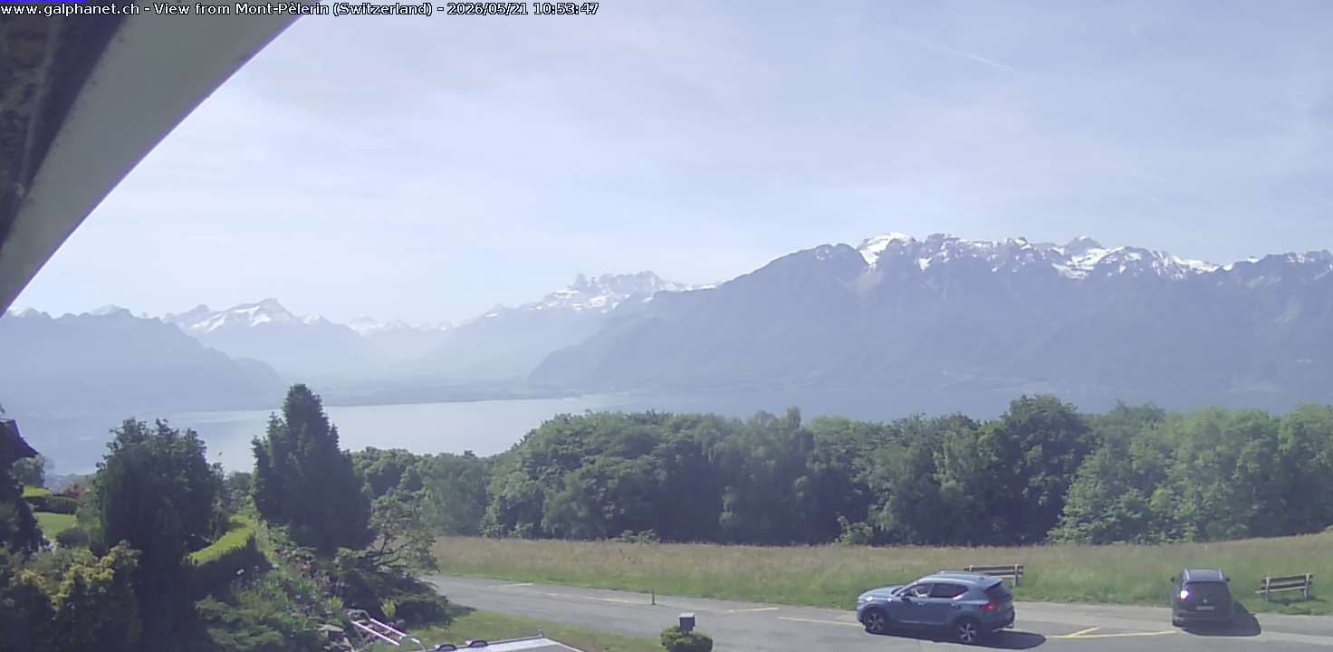 Chardonne › Südosten: Montreux - Valais