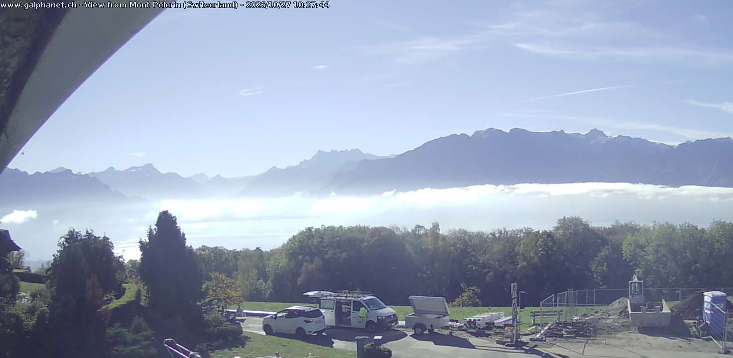 Chardonne › Südosten: Montreux - Valais