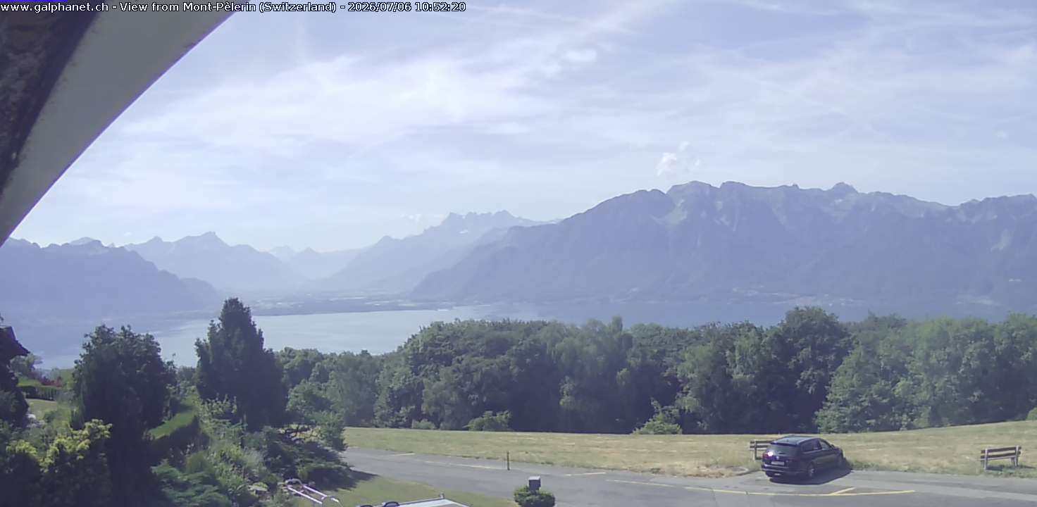Chardonne › Südosten: Montreux - Valais