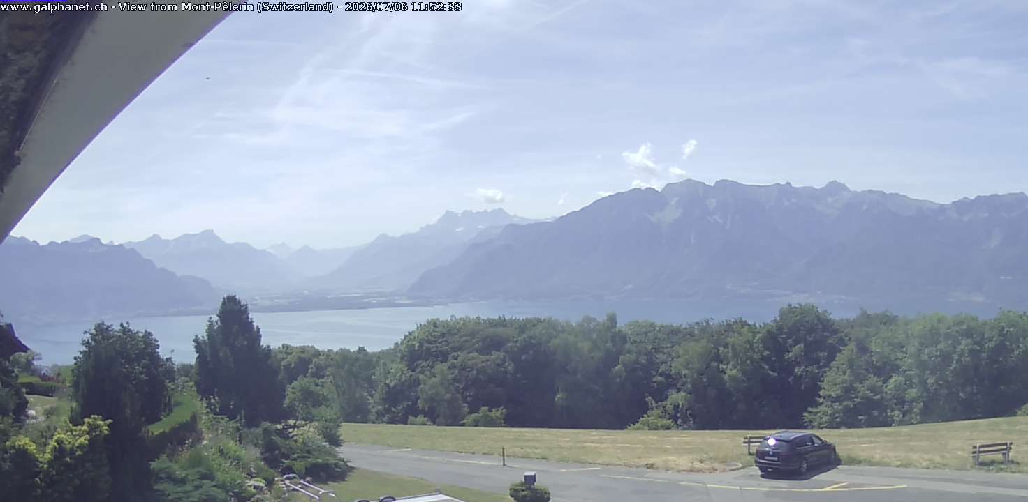 Chardonne › Südosten: Montreux - Valais
