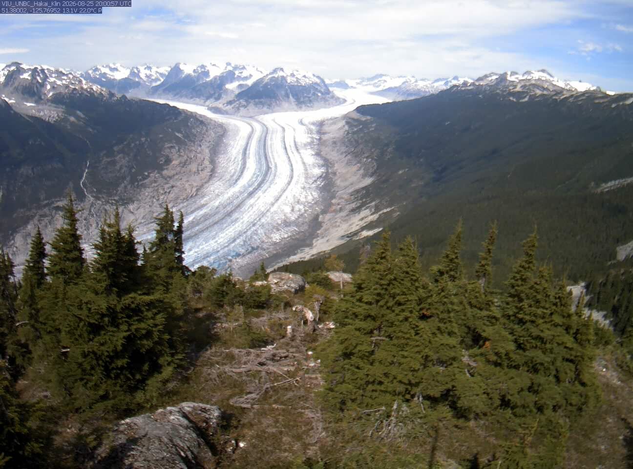 Traffic Cam Area A › North-West: Klinaklini Glacier