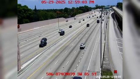 Traffic Cam Kendall: 506) SR-874 at SW 85th St