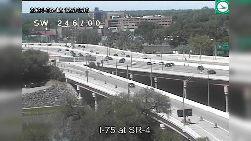 Traffic Cam Dayton: I-75 at SR-4