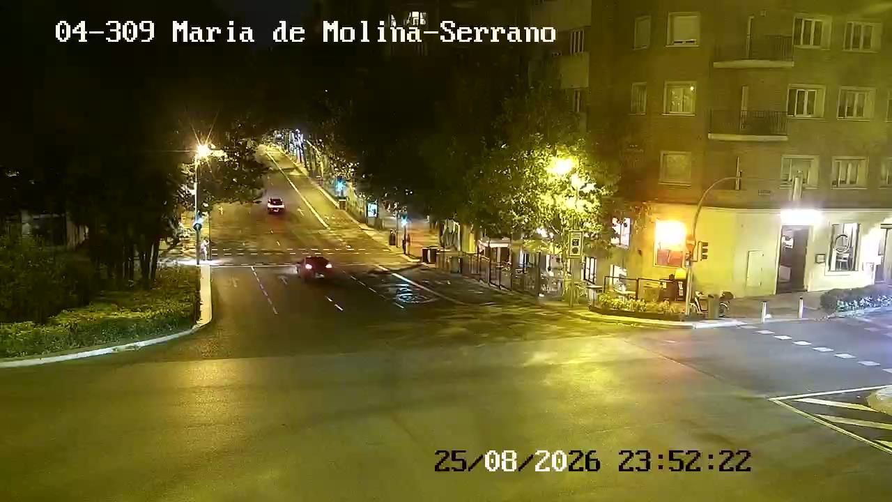 Traffic Cam El Viso: MARIA DE MOLINA - SERRANO