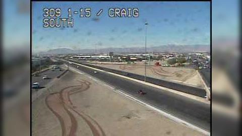 Traffic Cam North Las Vegas: I-15 NB Craig Rd