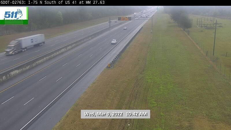 Traffic Cam Hahira: GDOT-CAM-I--