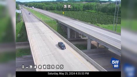 Traffic Cam Eau Claire: I-94 at WIS 95 Hixton