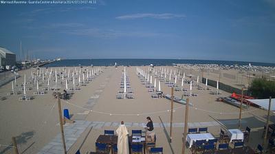 immagine della webcam nei dintorni di Lido di Spina: webcam Marina di Ravenna