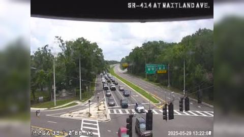 Traffic Cam Maitland: SR 414 at N - Ave