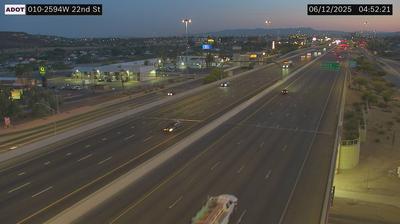 Westbound Traffic at Barrio Kroeger Lane