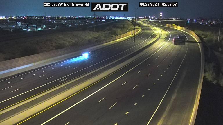 Traffic Cam Ashley Heights › West: SR-202 WB 27.30 @E of Brown Rd