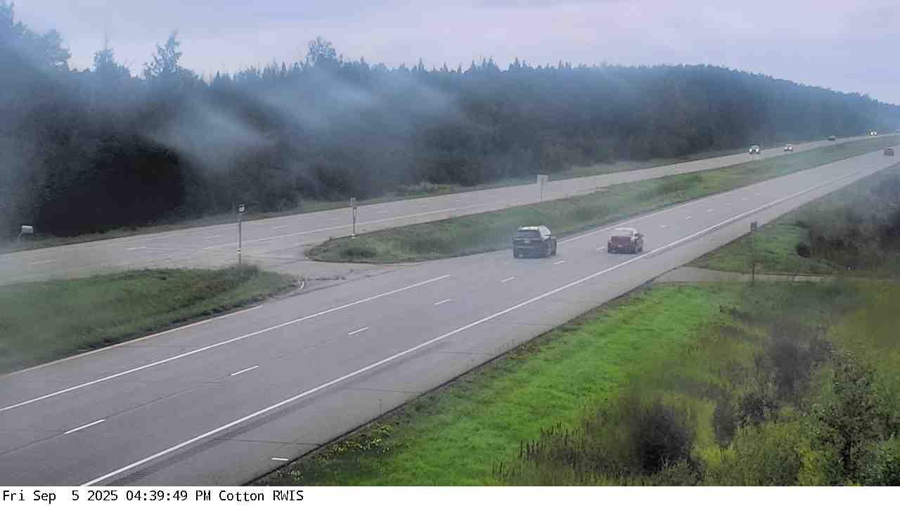 Traffic Cam Central Lakes: US 53: U.S.52 (Cotton - MP 42): U.S.52 (Cotton - MP 42) View