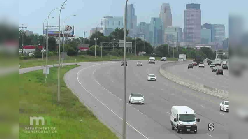 Traffic Cam Camden: I-94: I-94 WB @ Dowling Ave