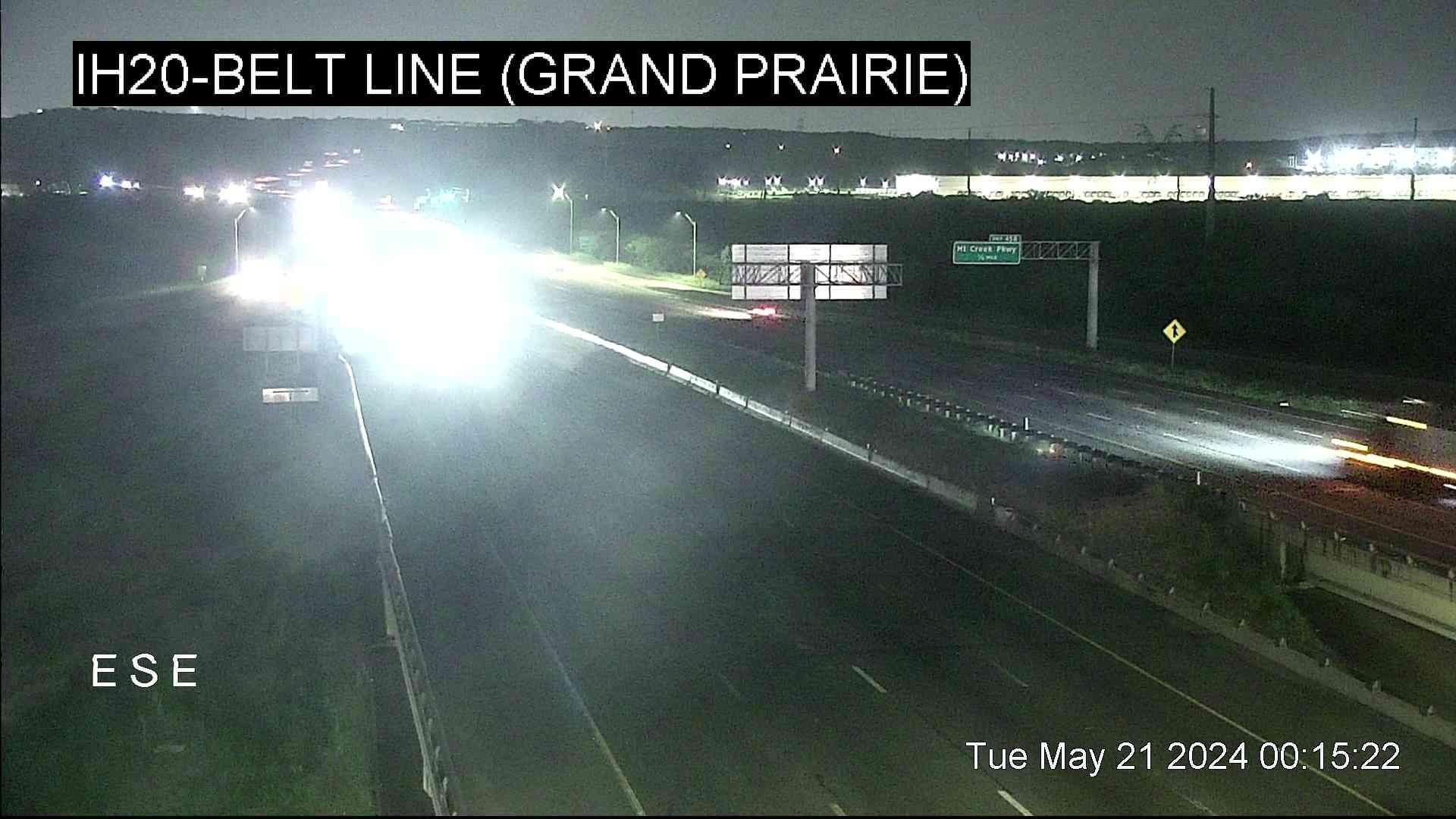 Traffic Cam Grand Prairie › East: IH20 @ Belt Line