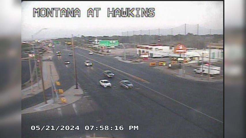 Traffic Cam El Paso › West: US-62/180-Montana @ Hawkins