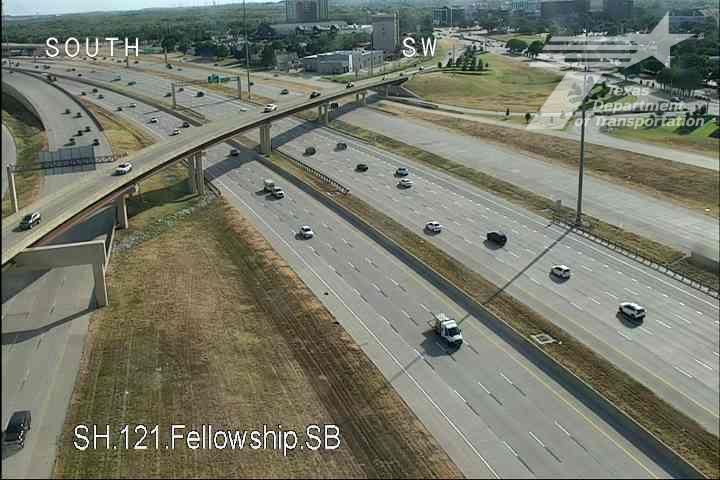 Traffic Cam Grapevine › North: SH121 @ Fellowship HM SB