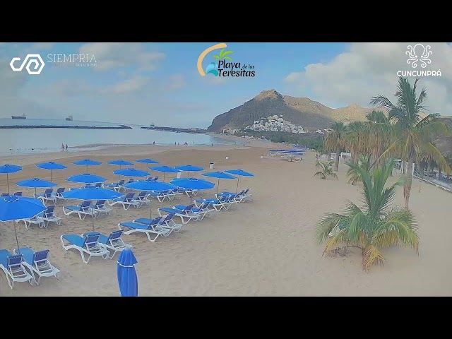 Traffic Cam Santa Cruz de Tenerife: Playa de Las Teresitas