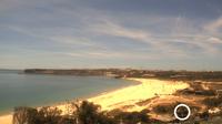 Ultima vista de la luz del día desde Sagres: Martinhal beach − on the Algarve