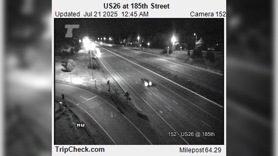 Traffic Cam Hillsboro: US26 at 185th Street