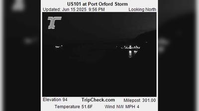 Port Orford US101 Traffic