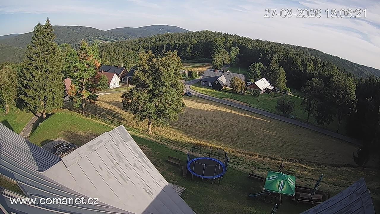 Traffic Cam Vitkovice: Rezek - pension Hájenka