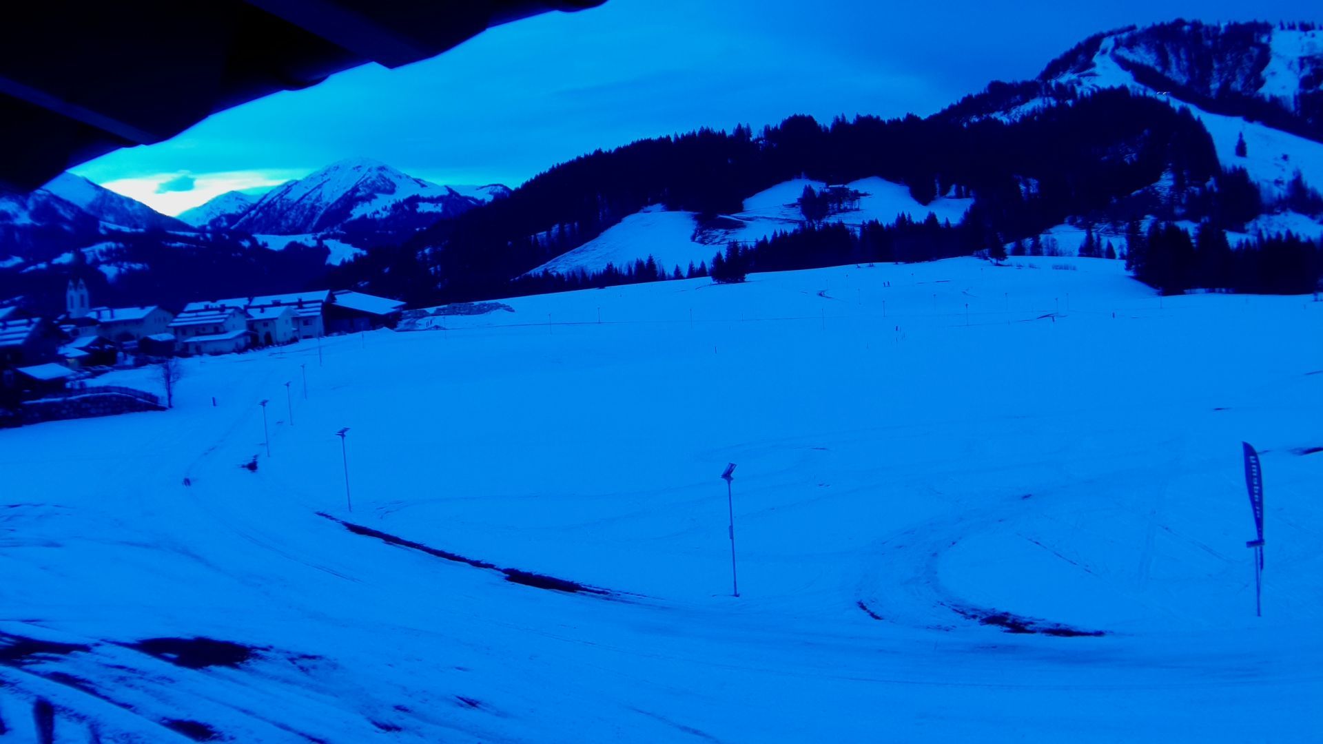 Traffic Cam Gemeinde Hochfilzen › West: Buchensteinwand