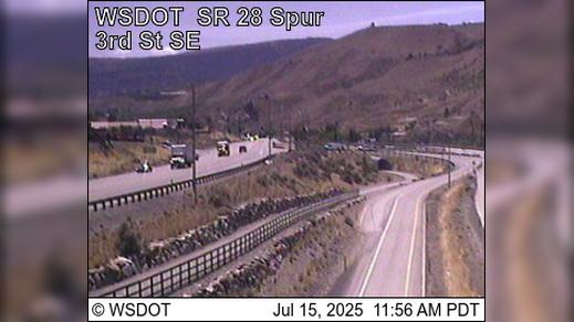 Traffic Cam Wenatchee › South: SR 28 Spur at MP 0.67